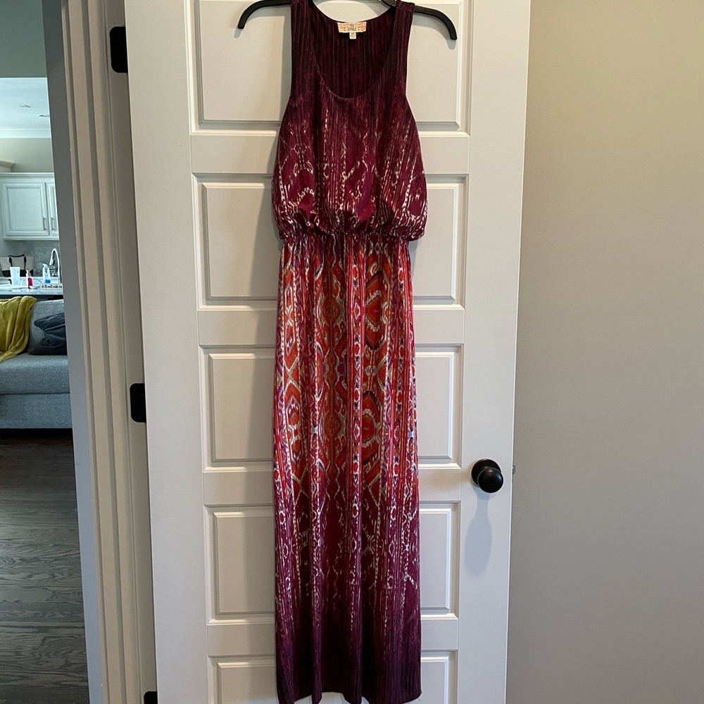 Razor back Maxi Dress